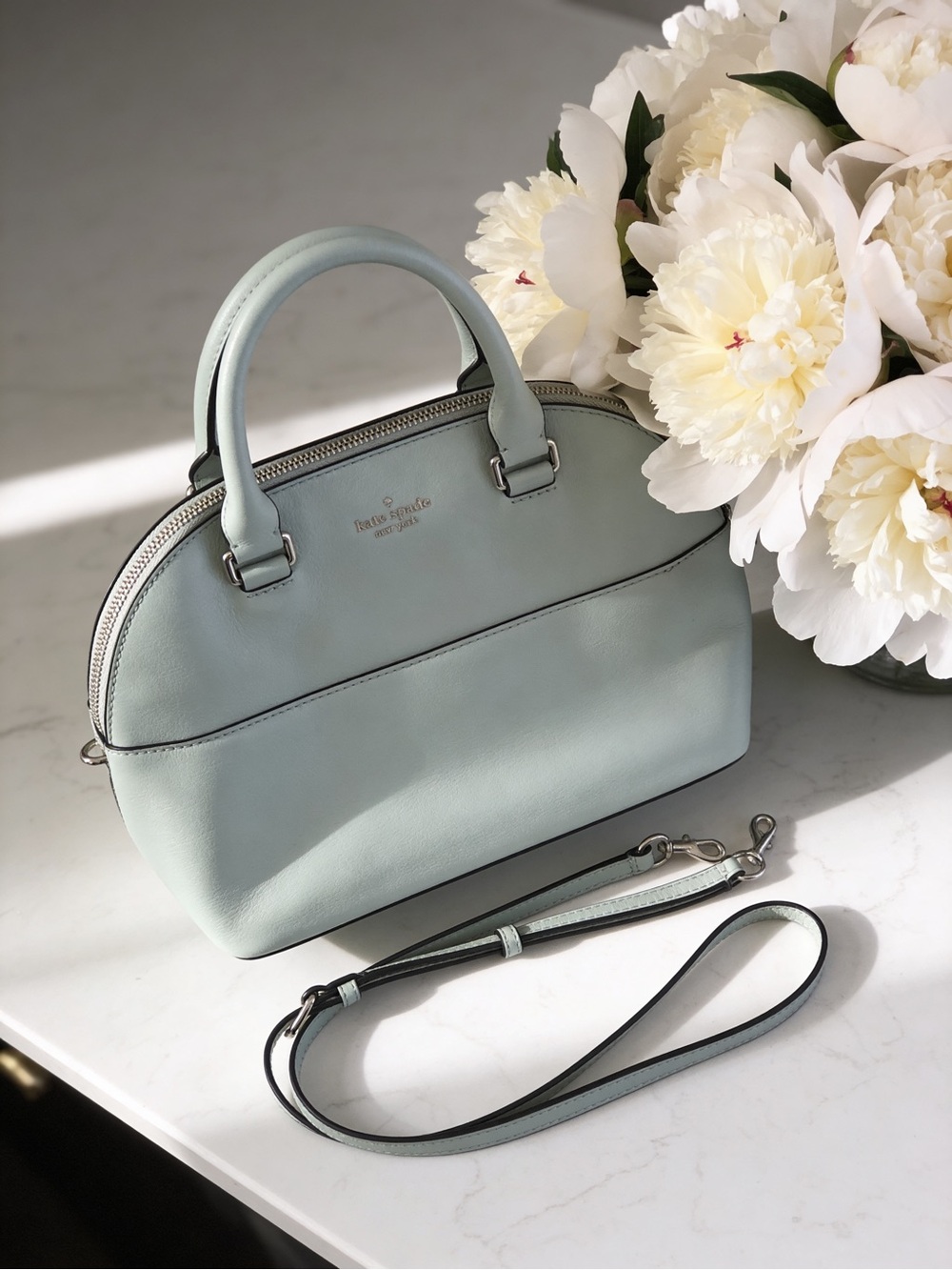 Kate Spade Light mint Green Satchel Purse